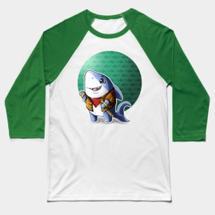 Little Adventure Shark Baseball T-Shirt